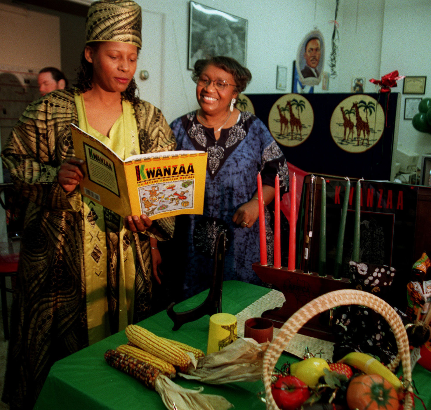 Rev. West's light shines at Kwanzaa event